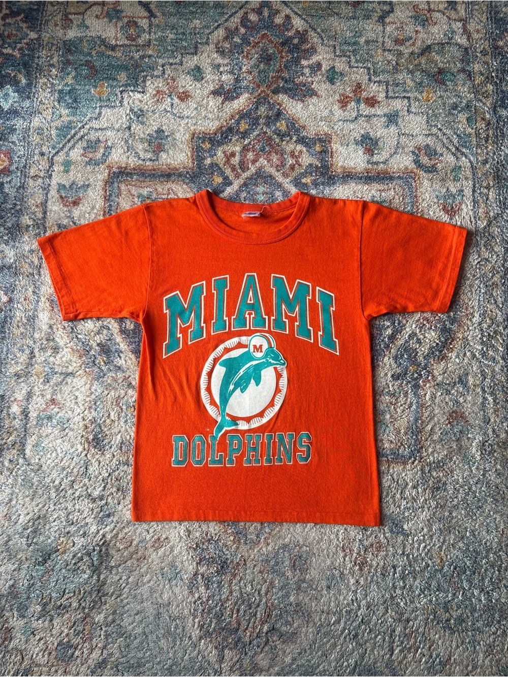 Vintage NFL Miami Dolphins Logo T-shirt Small